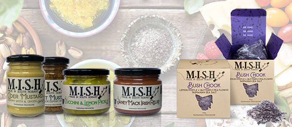 Milton Andrews, Square Peg Design, Graphic Designers, Graphic Design, Hobart, Tasmania, MISH~Made In South Hobart  package