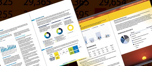 Milton Andrews Graphic Designer, Square Peg Design, Graphic Designers, Hobart, Tasmania, Graphic Design corporate report